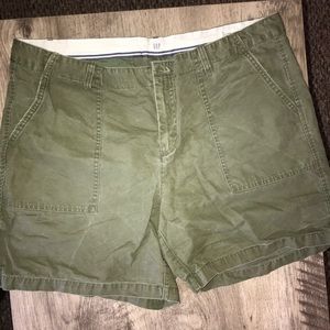 Olive green Gap shorts